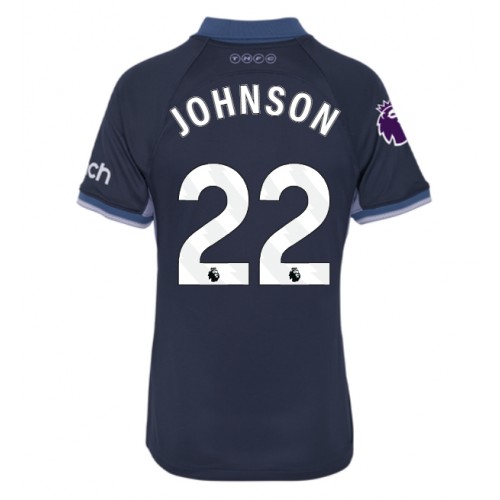 Fotbalové Dres Tottenham Hotspur Brennan Johnson #22 Dámské Venkovní 2023-24 Krátký Rukáv